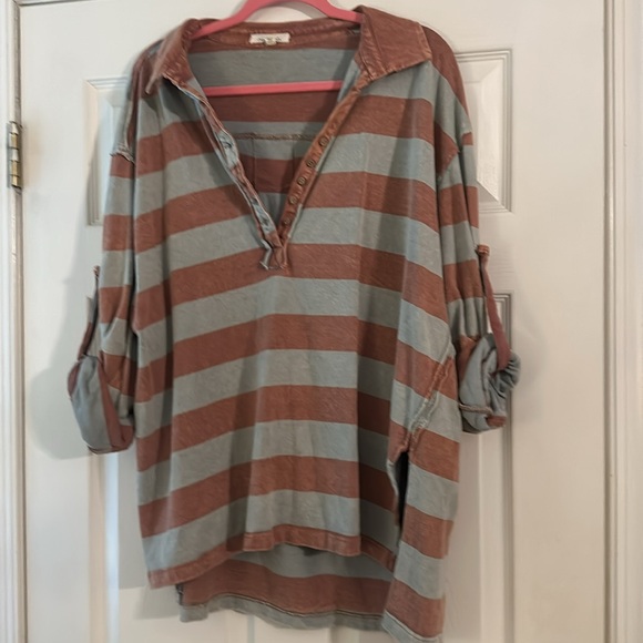 Oli & Hali striped henley - Picture 7 of 10